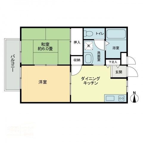 フォブール木内の間取り