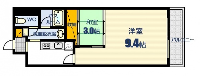 広島市佐伯区五日市のマンションの間取り