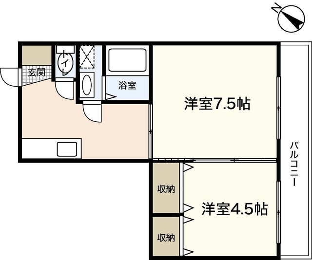 中央ビル３の間取り