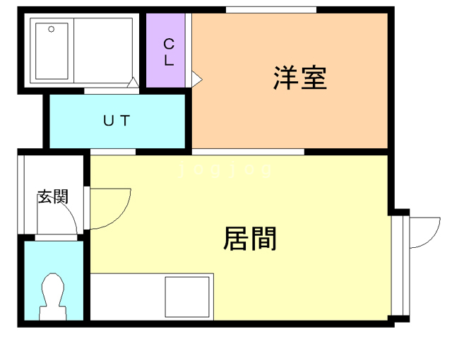 アークタウン西岡Ｄの間取り