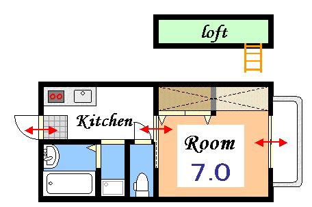 ベレール清心の間取り