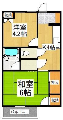 コリーヌ玉川学園の間取り