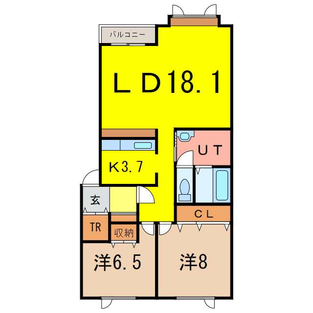 DESTINY IIの間取り