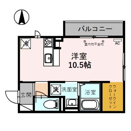 ジョルナーレ北安江の間取り