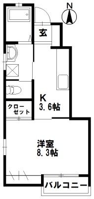Luce(ルーチェ）の間取り