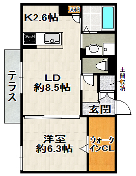 Sha-Maison DIVANA　シャーメゾンディヴァナの間取り