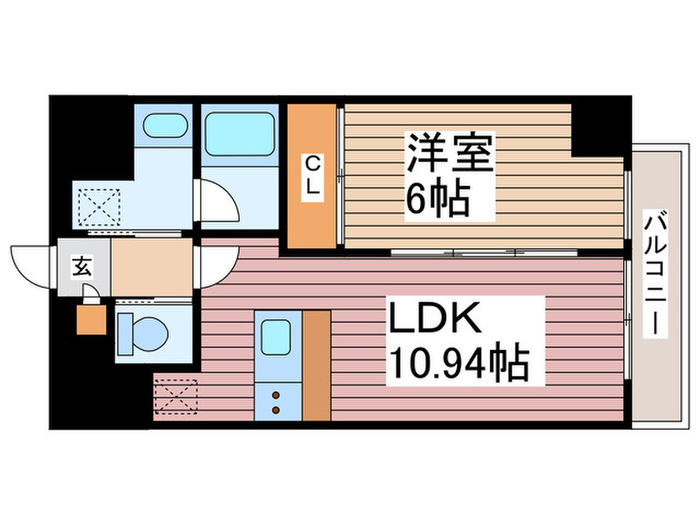 プレジオ西新井の間取り写真