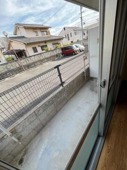 バルコニー　※他号室の写真です