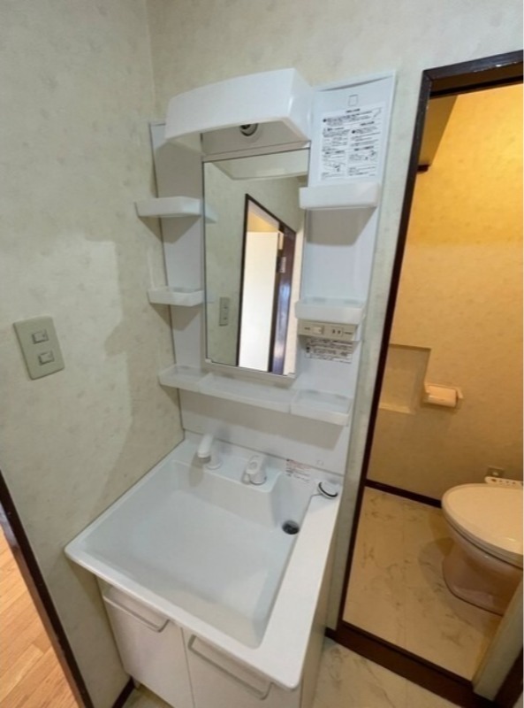 洗面設備　図面と現状に相違がある場合には現状を優先