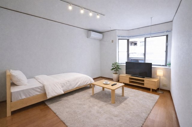 居室・リビング　家具配置イメージ画像です