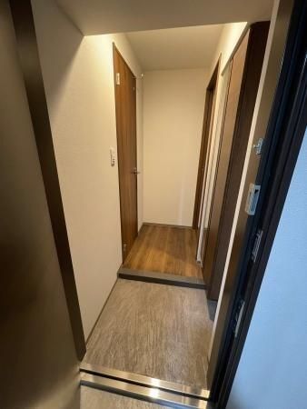 玄関　落ち着いた玄関です