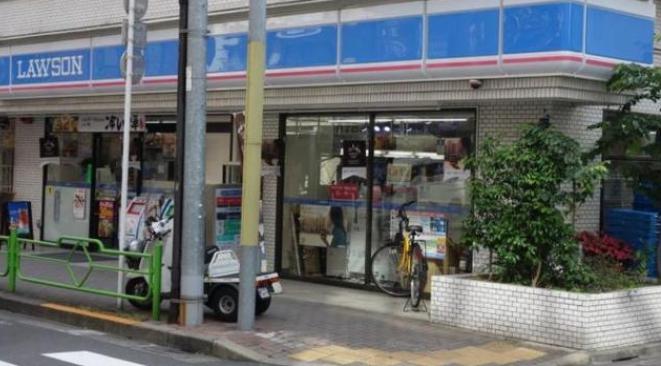 コンビニ　ローソン H月島勝どき店（コンビニ）まで166m