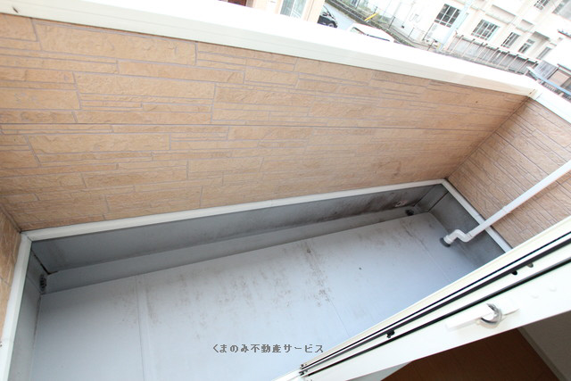 バルコニー　陽当たり良好なバルコニーです パークビュー高瀬A棟　201号