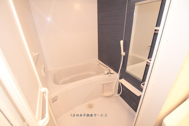 バス・シャワールーム　きれいなお風呂です パークビュー高瀬A棟　201号室　201