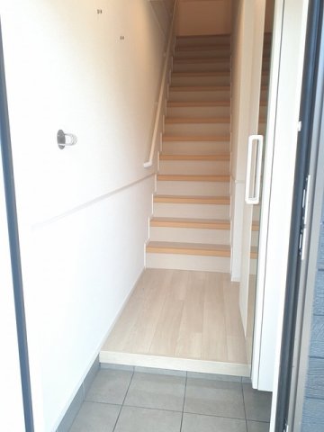 玄関　毎日通る玄関はこちらです