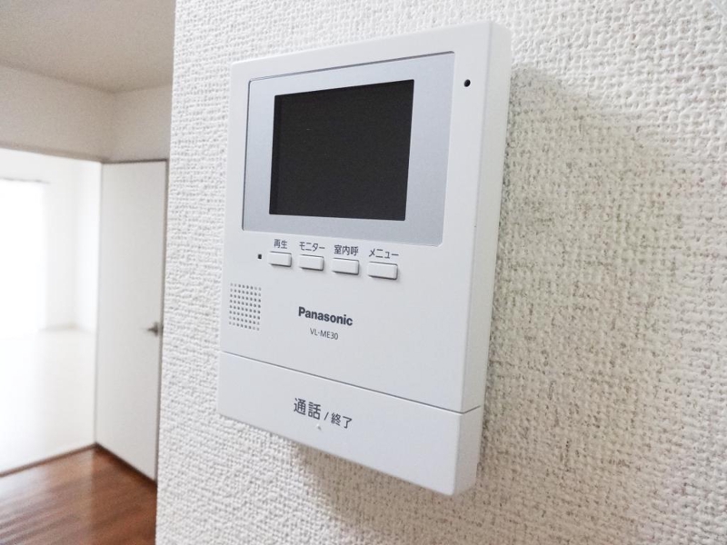 セキュリティ　キッチンから来客確認ができます♪