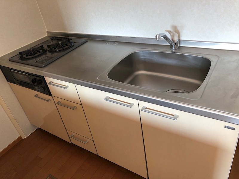 キッチン　2口コンロ