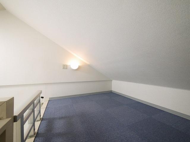 収納　ロフト付きのお部屋です。