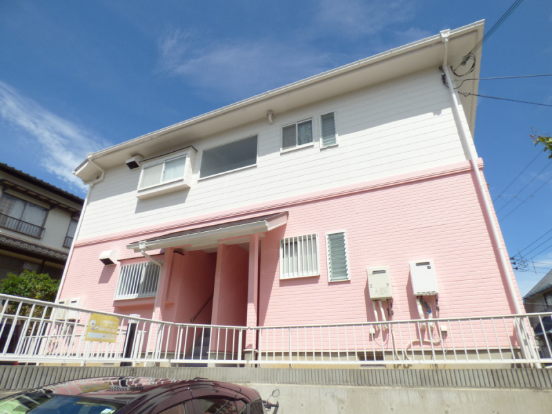 建物外観　ワンフロア２戸で全室角部屋