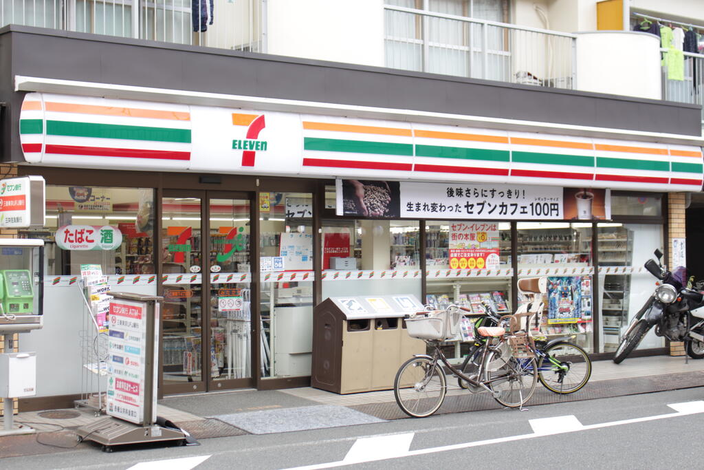 コンビニ　セブンイレブン江東森下4丁目店（コンビニ）まで141m