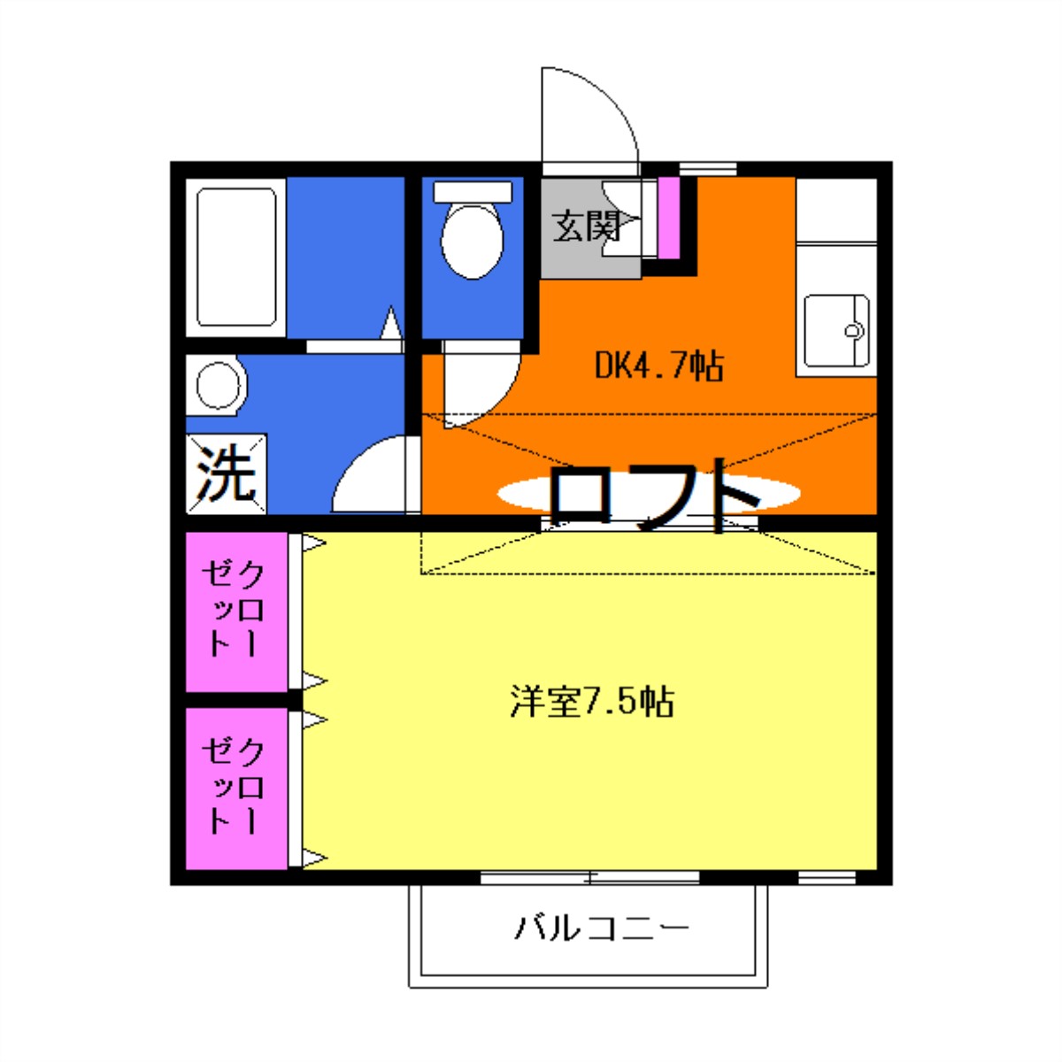 Mahoroba house Bの間取り写真