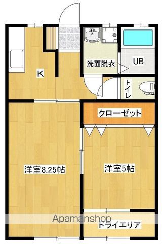 ラ・メール吉尾の間取り写真