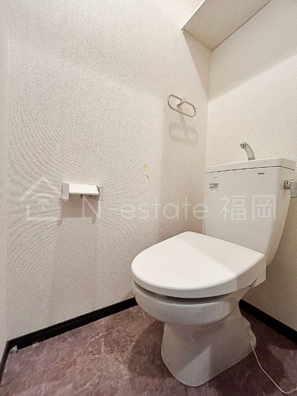 地下鉄空港線 姪浜駅 徒歩21分 2階建 築13年のトイレ写真