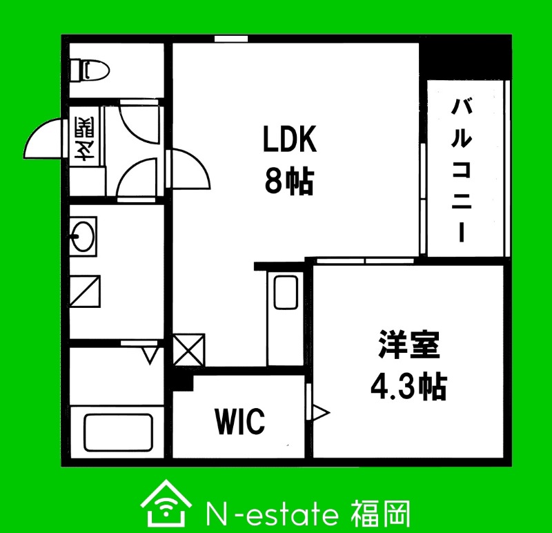 地下鉄空港線 姪浜駅 徒歩21分 2階建 築13年の間取り写真