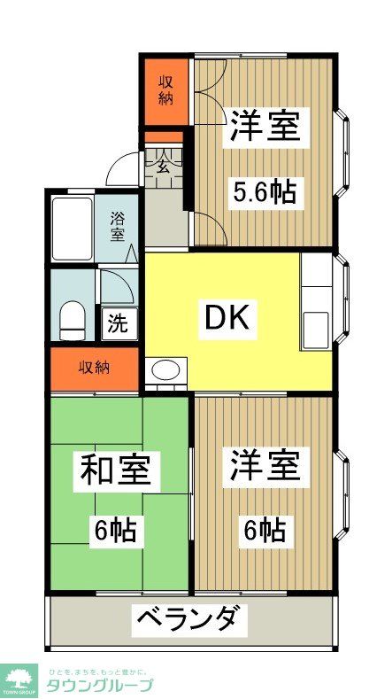 ラポールNの間取り写真