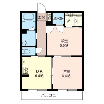 シャルムみのりCIIIの間取り