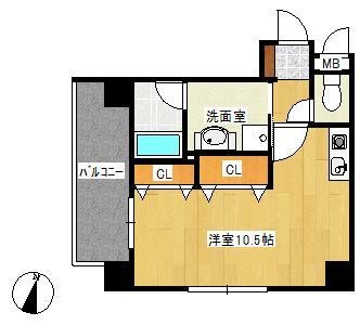 香梅マンション菅IIの間取り