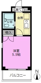 アネックス金明の間取り