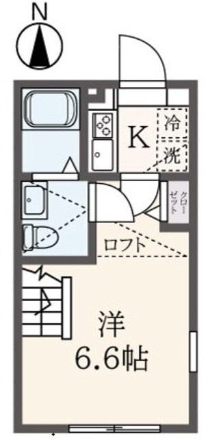 横浜市瀬谷区相沢のアパートの間取り