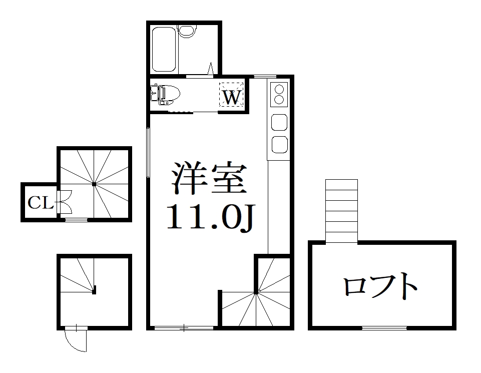 Coppice御嶽山の間取り