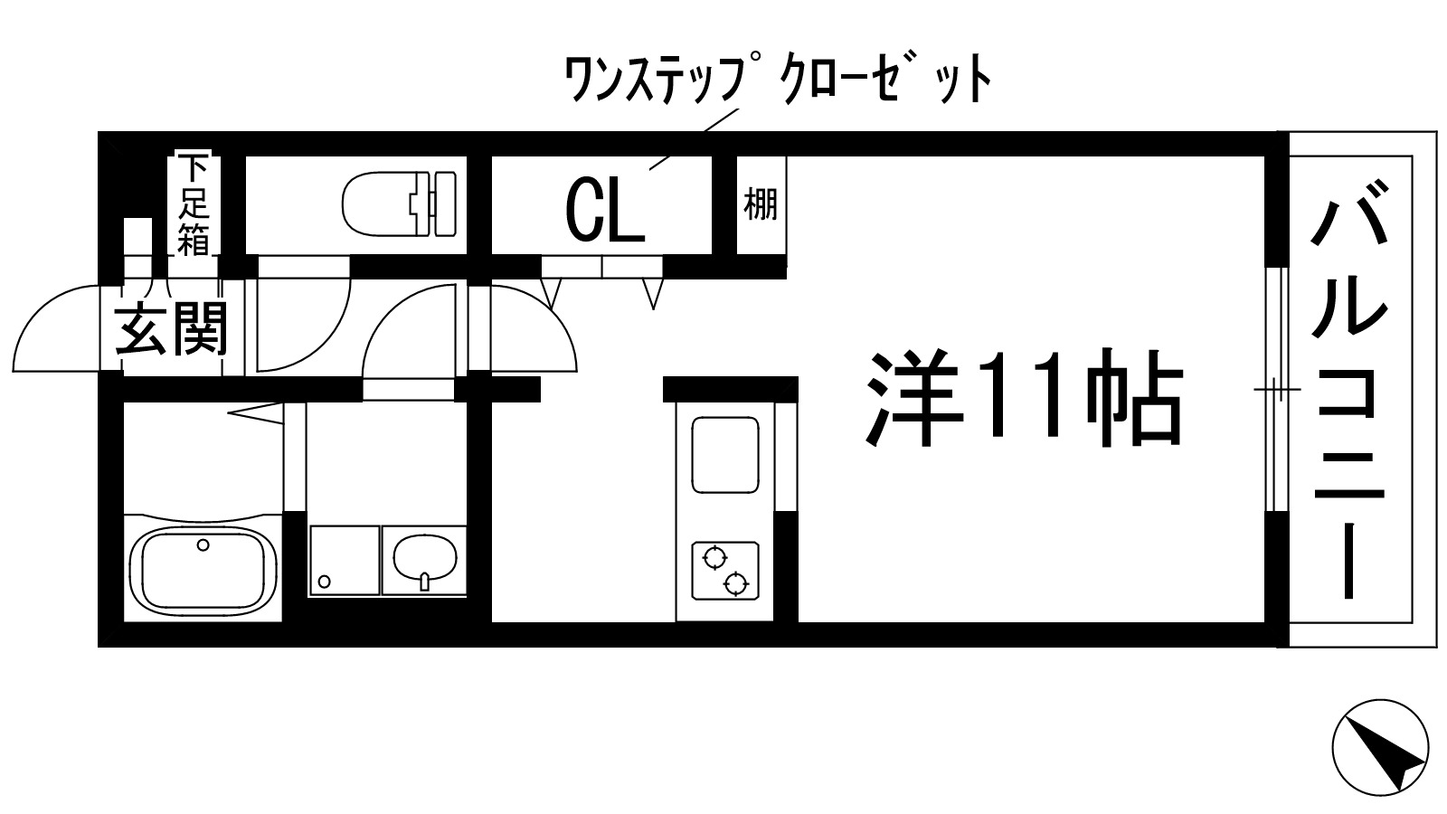 ル・トレゾアの間取り