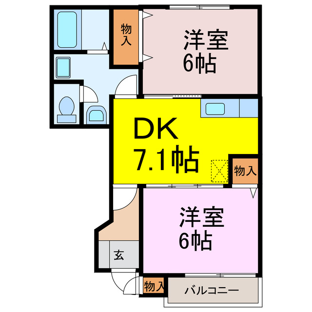 プルミエールの間取り