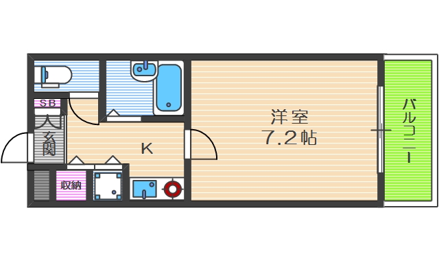 エバースクエア同心の間取り