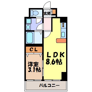 La Douceur今池の間取り