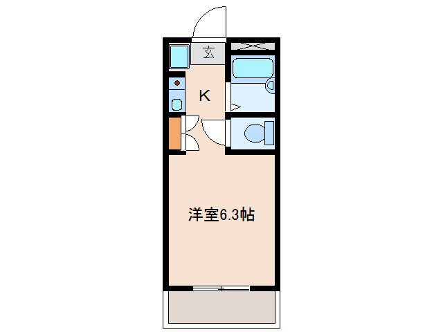 三重郡菰野町大字小島のマンションの間取り