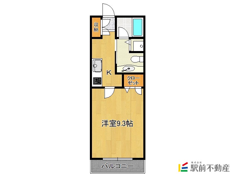 福岡市東区和白東のマンションの間取り