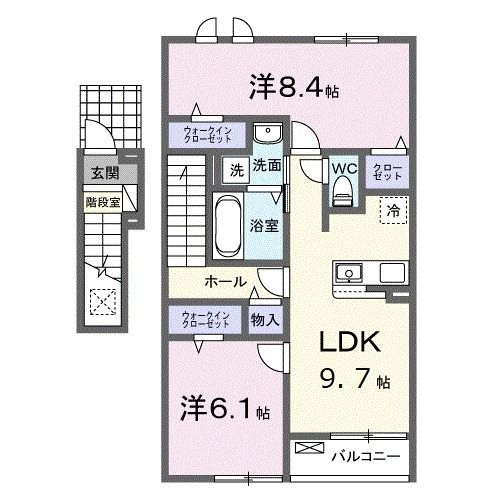 サニーコート府中の間取り