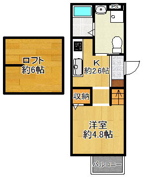 サクシード尼崎の間取り