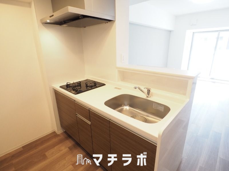 【名古屋市千種区池下のマンションのキッチン】