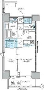 名古屋市千種区池下のマンションの間取り