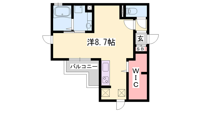 Ｄｒｅａｍ曽根駅前の間取り