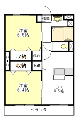 フォーレストの間取り