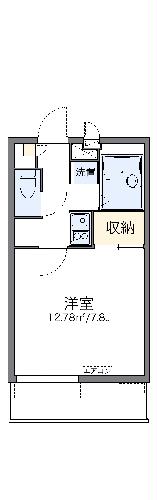 レオパレス曙の間取り