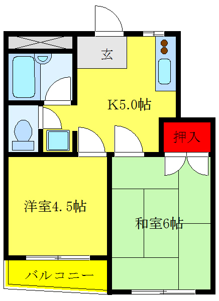 リバーサイド小泉の間取り