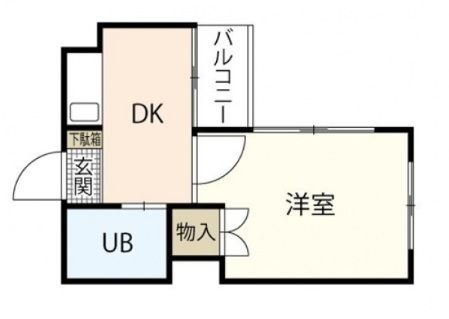 ウィング大竹の間取り