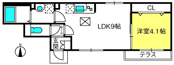 AJ北越谷の間取り